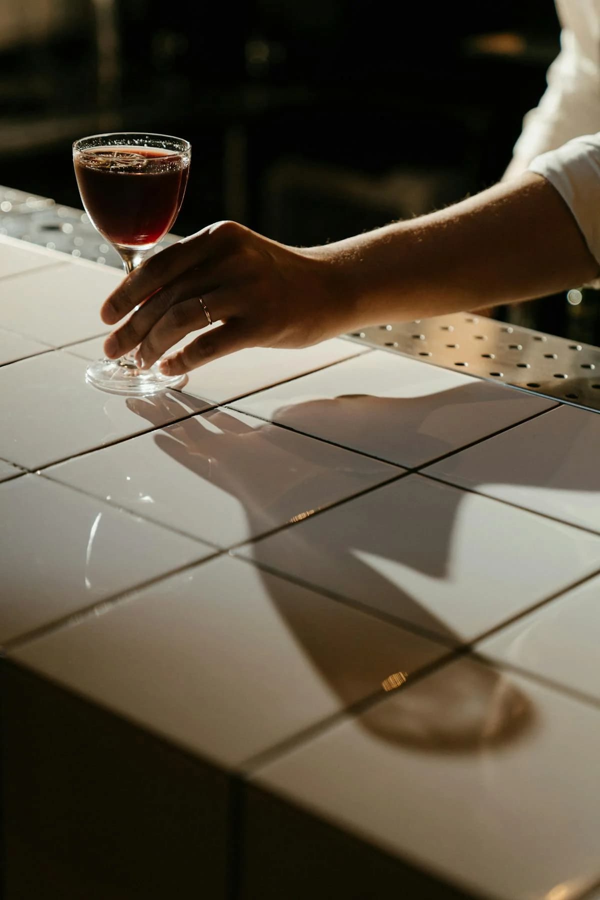 Glass of wine